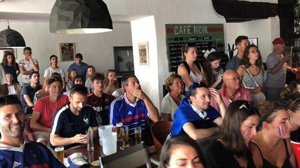 Faute d’écran du Tour de France, on regarde le match des Bleus dans les bars