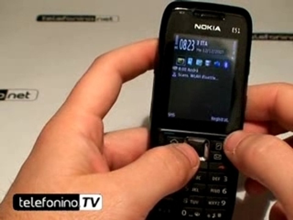 Nokia E51 videoprova da telefonino.net