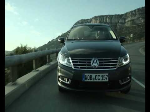 Volkswagen CC Driving scenes on country road
