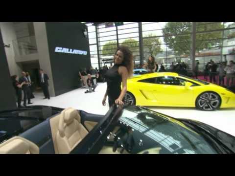 New Lamborghini Gallardo LP 560-4 at 2012 Paris Motorshow