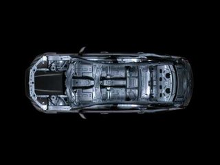 Technology footage of the all new Jaguar XJ