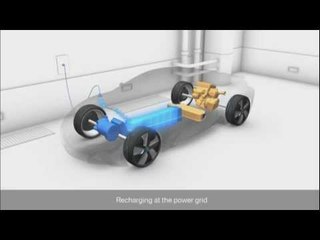 The BMW i8 Concept driving animation