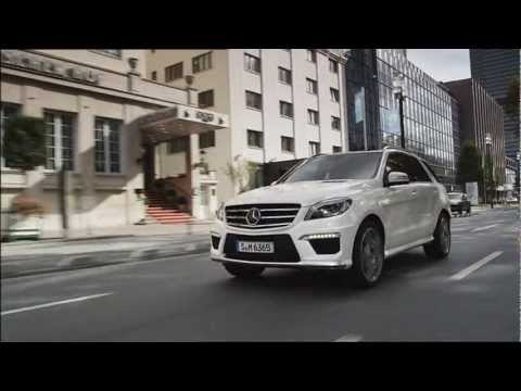 Mercedes Benz ML 63 AMG 2011 urban Frankfurt
