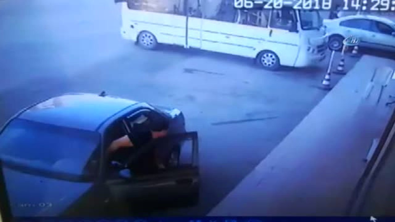 Gazinin Darp Edildiği İddialarının Ardından Güvenlik Kamerası Görüntüleri Ortaya Çıktı