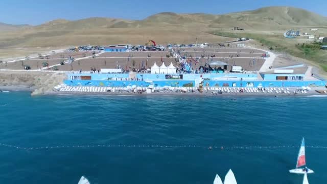 Van Gölü'ne 'Mavi Bayrak' Verildi