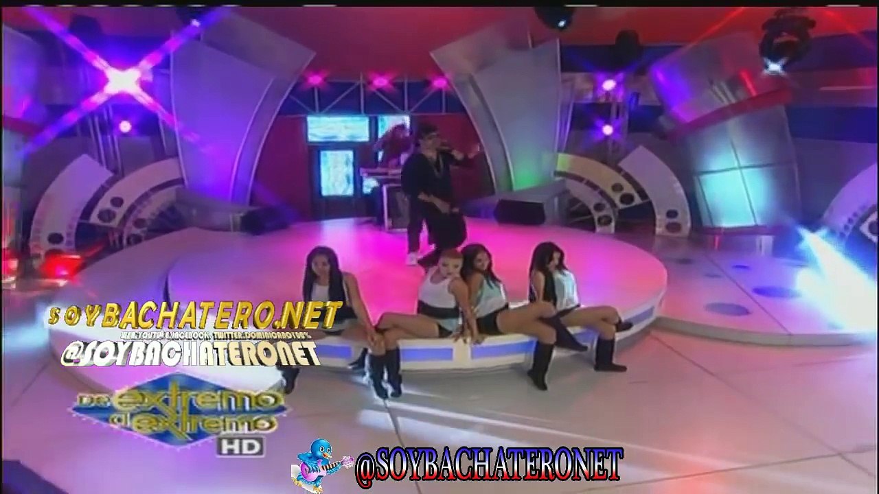 Los Recetao Presentacion en Vivo en De Extremo a Extremo @Soybachateronet Mar 11, 2014