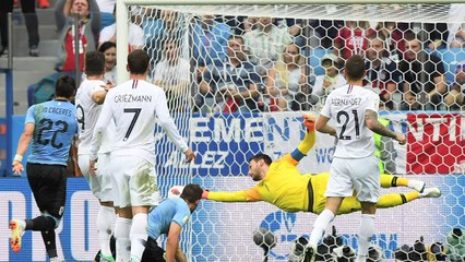 World Cup: France beat Uruguay 2-0 to reach semi-finals