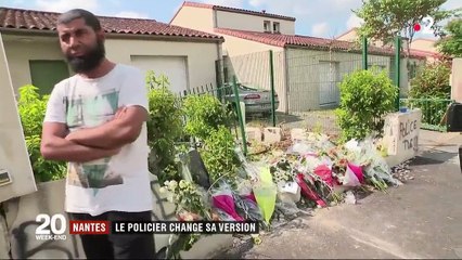 Nantes : le policier change sa version