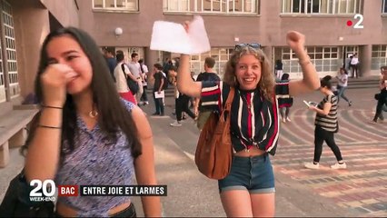 Baccalauréat : la découverte des résultats, entre joie et larmes