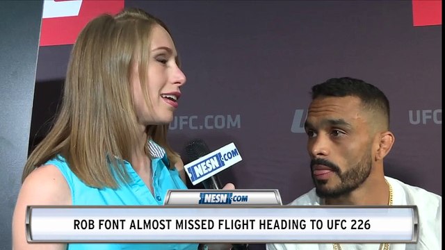 Rob Font almost missed flight to Las Vegas