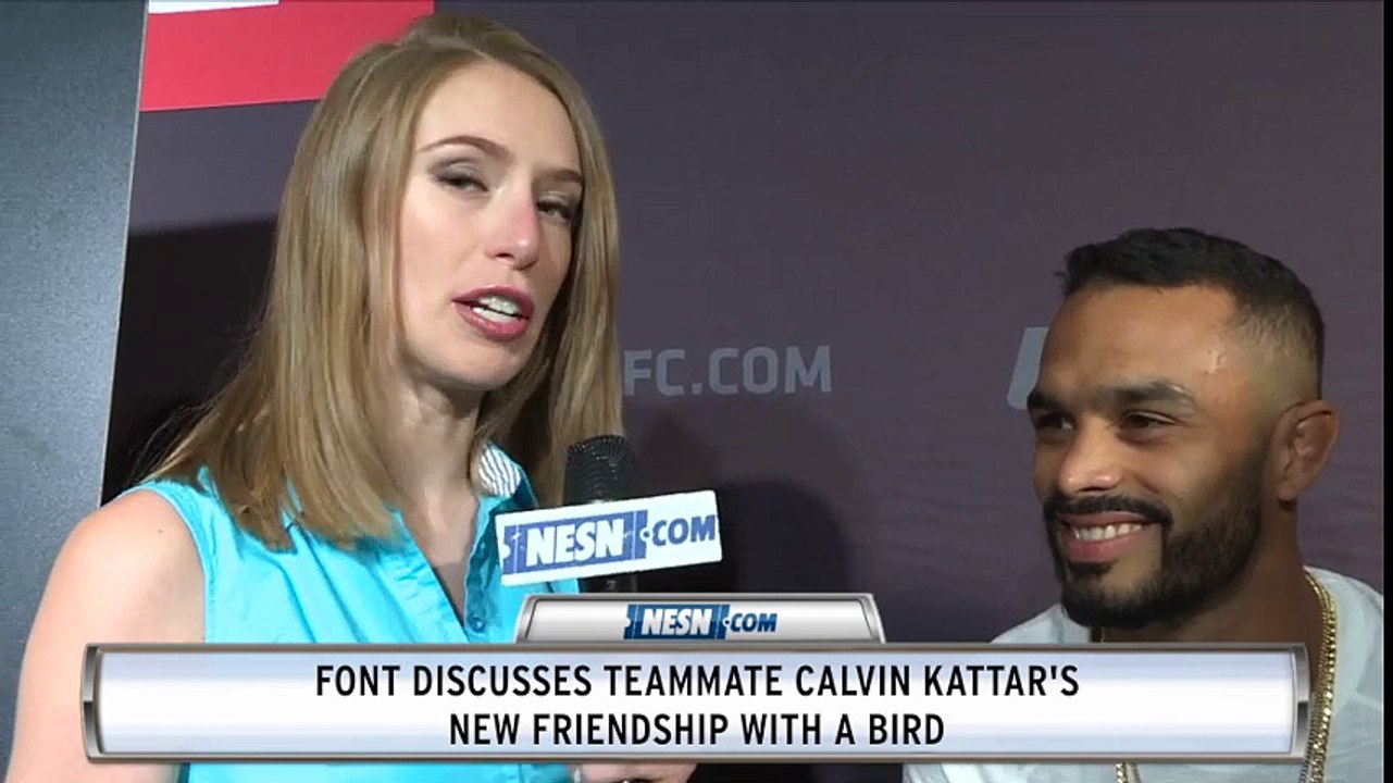 Rob Font describes Calvin Kattar's friendship with bird