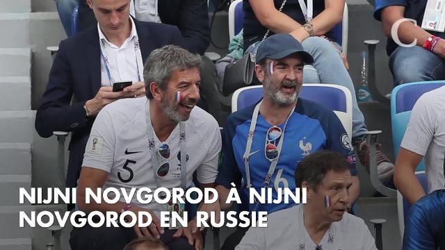 PHOTOS. Coupe du Monde 2018. Michel Cymes, Valérie Bègue, Nagui... les people ont vibré dans les tribunes de France-Uruguay