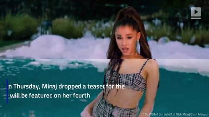 Nicki Minaj Teases 'Bed' Music Video Featuring Ariana Grande