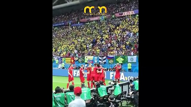 Brazil vs Belgium 1-2 - All Goals & Extended Highlights - 06_07_2018 HD World Cup - From stands