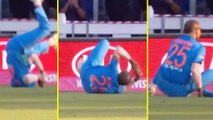 India Vs England 2nd T20 : Shikhar Dhawan grabs a stunning catch of Morgan | वनइंडिया हिंदी