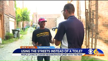 Neighborhood Residents Fed Up with People in Their Backyards