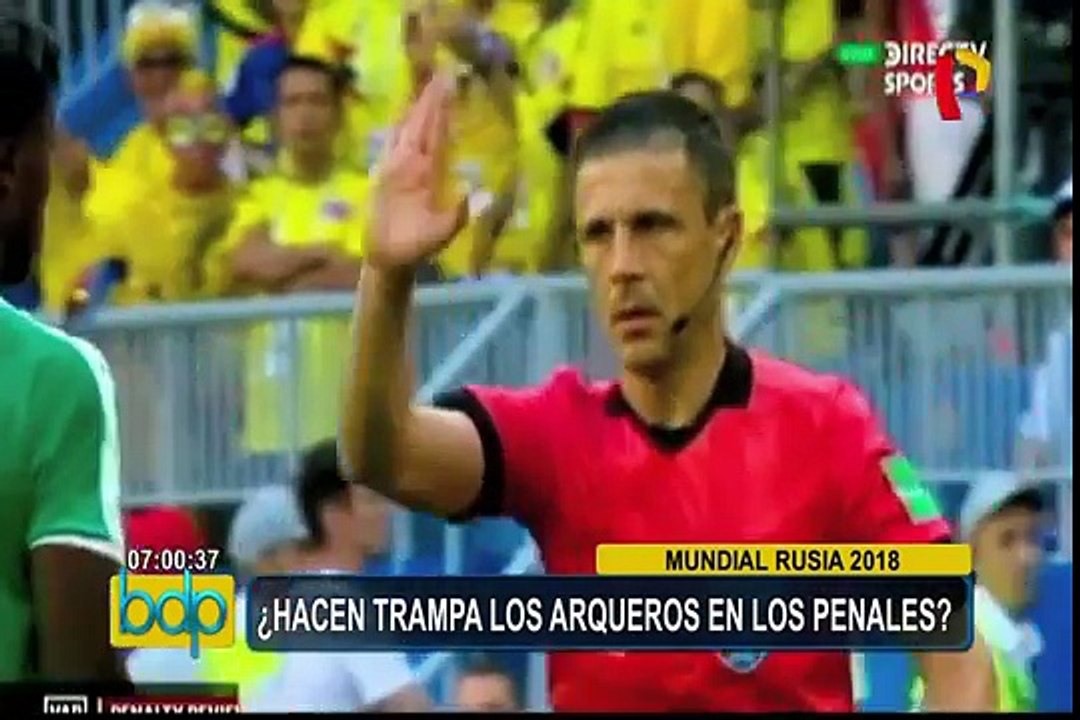 Mundial Rusia 2018: ¿Hacen trampa los arqueros en la definición de penales?