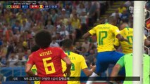 [월드컵-영상] 치열한 접전 끝 벨기에, 브라질 격파