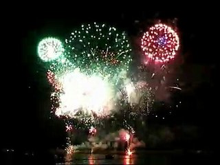 Grote vuurwerk finale China 2002 Grand fireworks finale in china