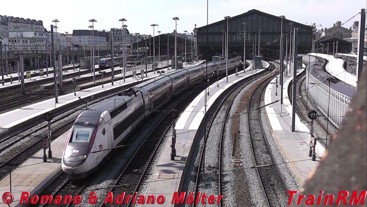 Paris - La gare du Nord - TGV et THALYS - 2018