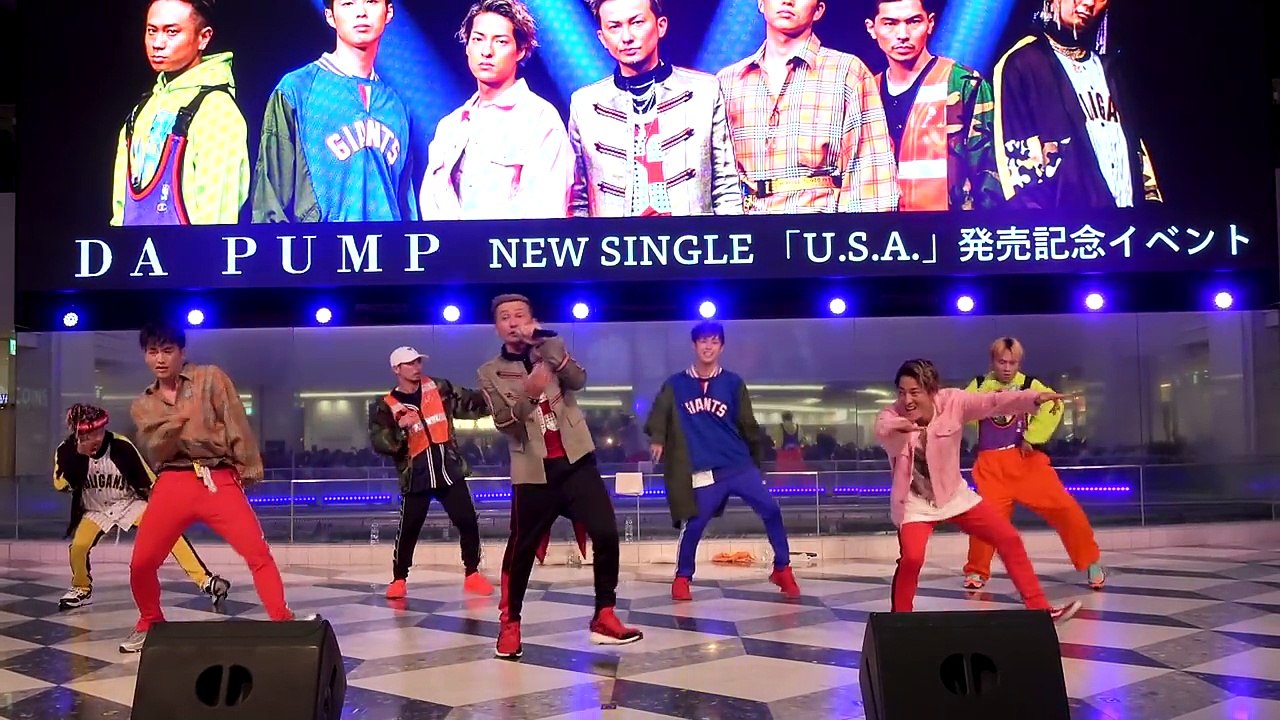 【LIVE】DA PUMP「U.S.A.」アンコール　かかってこいよ！と叫ぶISSA