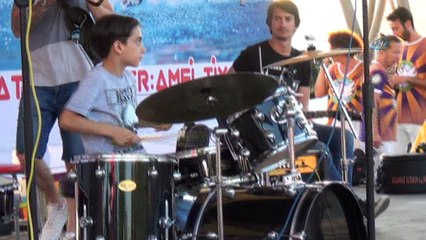 Spor etkinliklerinde Mars Grubu konser verdi