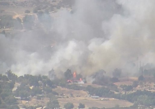 Growing San Diego Brush Fire Prompts Evacuations