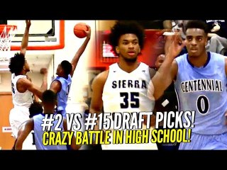 Tải video: Marvin Bagley III vs Troy Brown Jr EPIC Game High School! #2 vs #15 NBA Draft Picks CRAZY BATTLE!