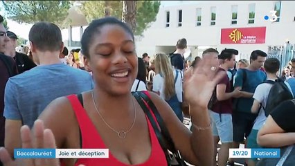 Baccalauréat : joie et déception