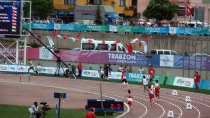 EYOF 2011 - 400m Hurdles men Final