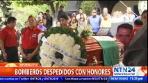 México: homenaje a bomberos que perdieron la vida en las explosiones