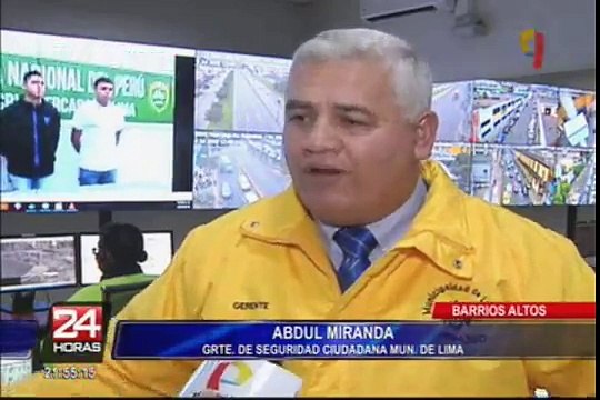 Barrios Altos: capturan a sujetos que robaban a pasajeros de vehículos