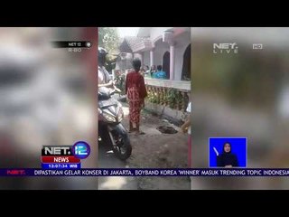 Aksi Penyelamatan Istri dan Anak Pelaku Bom Pasuruan oleh Warga Terekam Kamera - NET 12