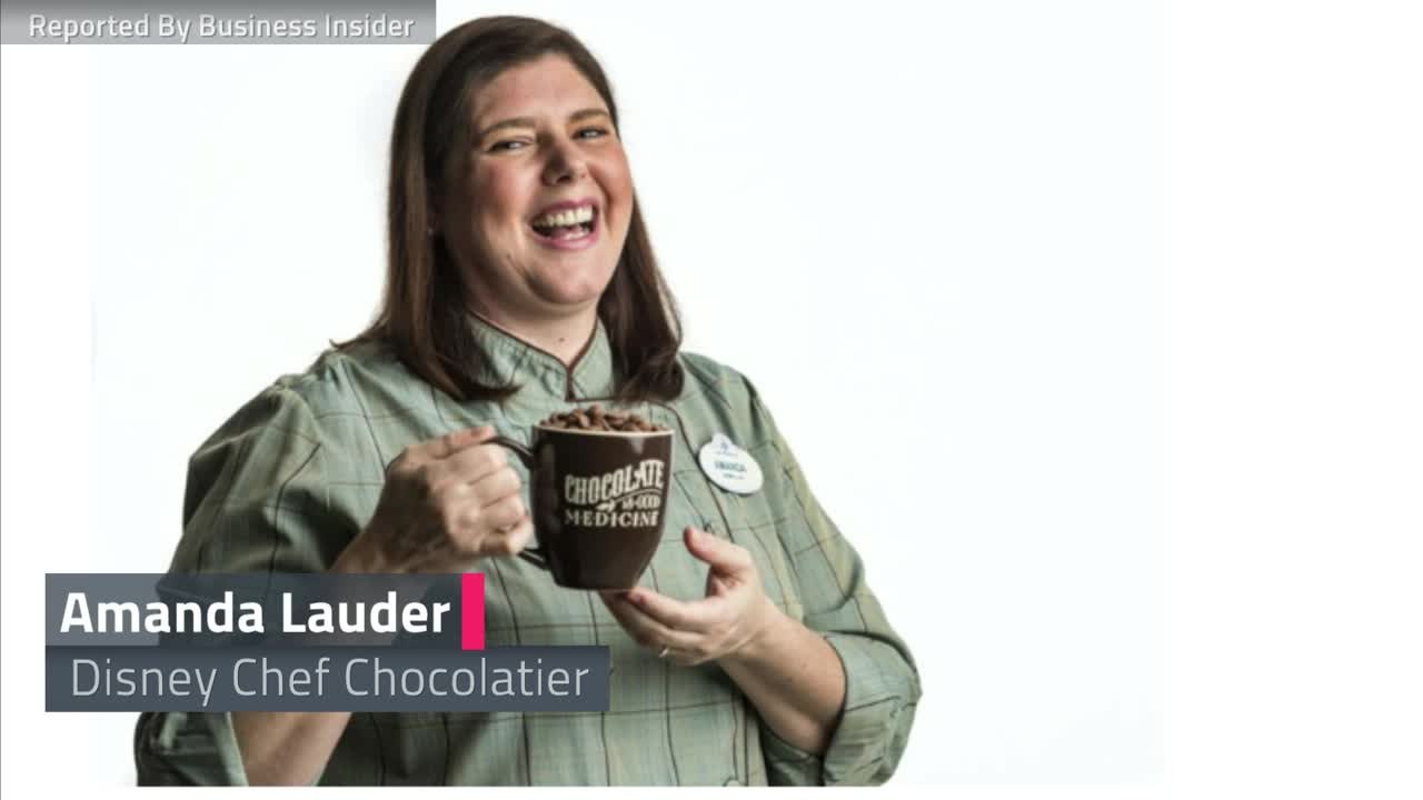 Woman Works Her Way Up To Be A Disney 'Chef Chocolatier'