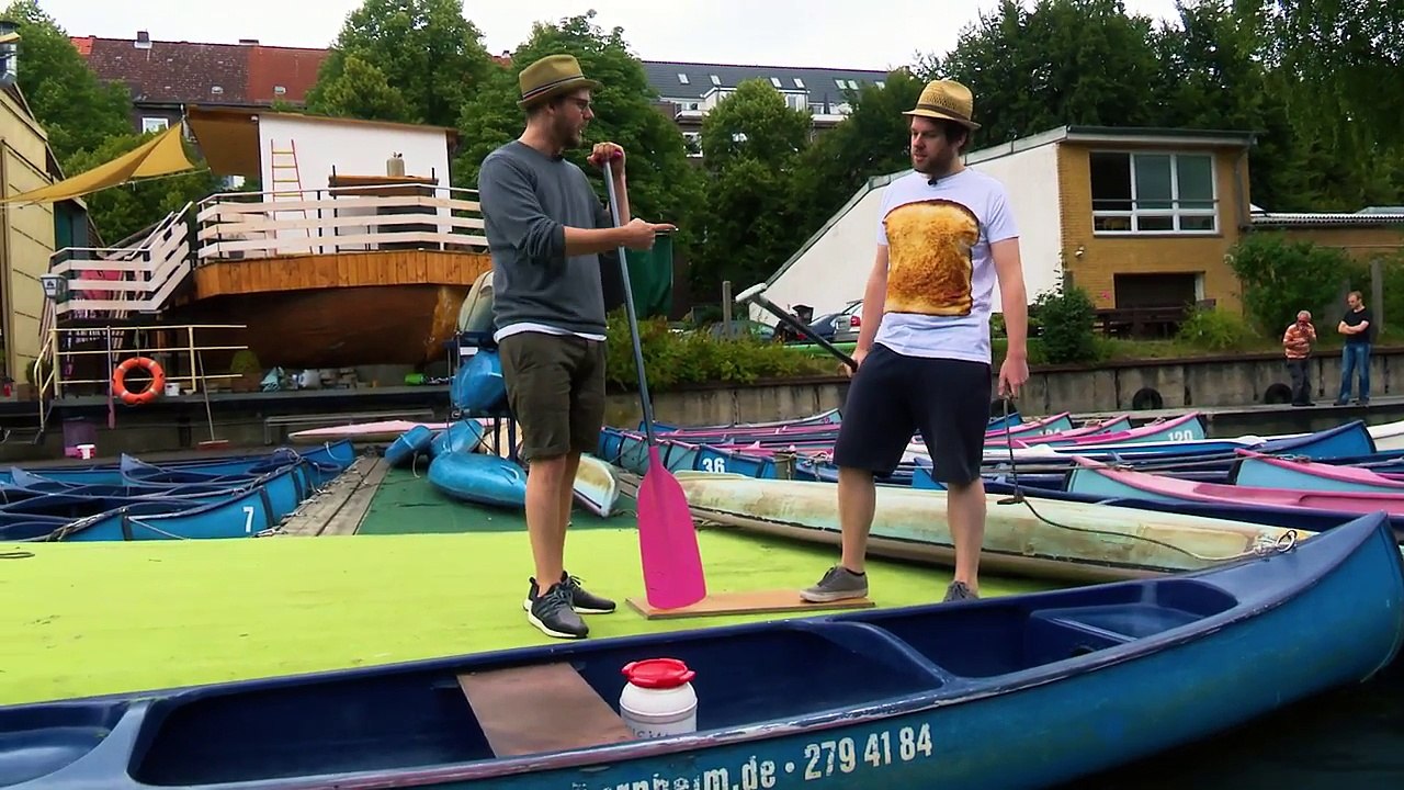 Mit dem Kanu durch Hamburg paddeln | MoinMoin mit Etienne & Florentin