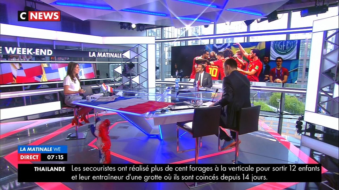 Mondial 2018: La folie en Belgique hier soir après la qualification de leur équipe face au Brésil