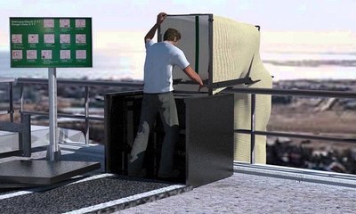 تقطنون في مبان شاهقة؟ أنتم بحاجة إلى نظام الإخلاء هذا في حالة الطوارئ