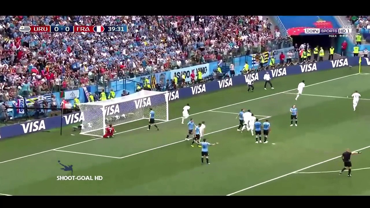 اهداف مباراة فرنسا والاورغواي 2-0 - دفاع وحارس فضيحة◄ جنون رؤوف خليف 【شاشة كاملة HD】