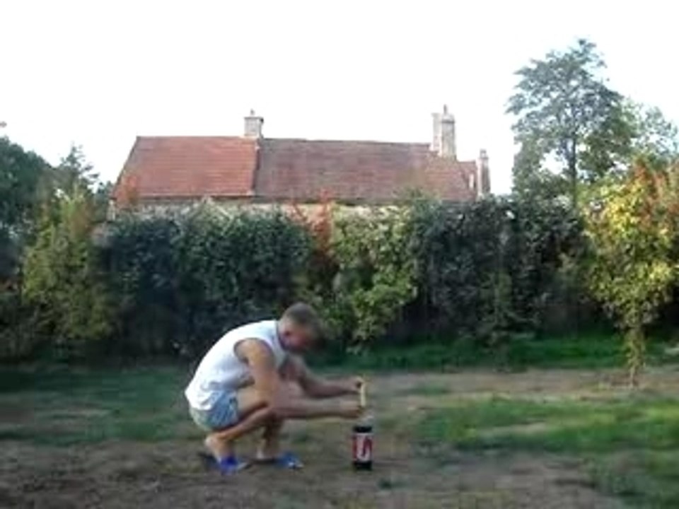 Mentos + Coca = EXPLOSIF