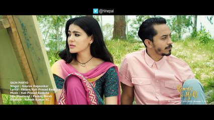Sanjh Paryo _ New Nepali Movie ROMEO & Muna Song 2018 _ Vinay Shrestha _ Shristi
