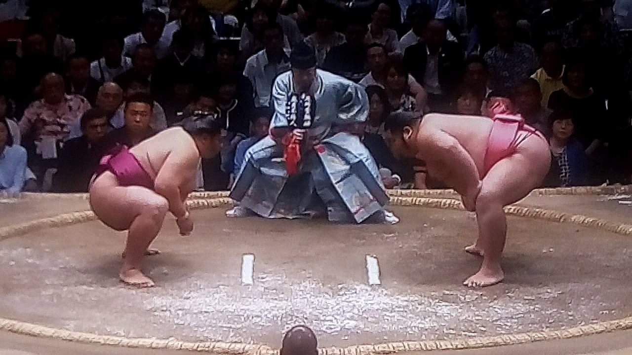 御嶽海 vs 千代大龍 2018年大相撲夏場所12日目 20180524
