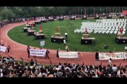 ODTÜ, geleneği bozmadı: İşte mezuniyet törenine damga vuran pankartlar