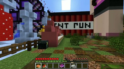 PopularMMOs Minecraft  SCAVENGER HUNT GAME! - HEAD HUNTER THEME PARK [9]