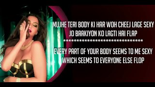 India Top 100-Tareefan-Badshah -Lyrics English