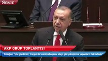 Erdoğan akp grup toplantısında konuşuyor