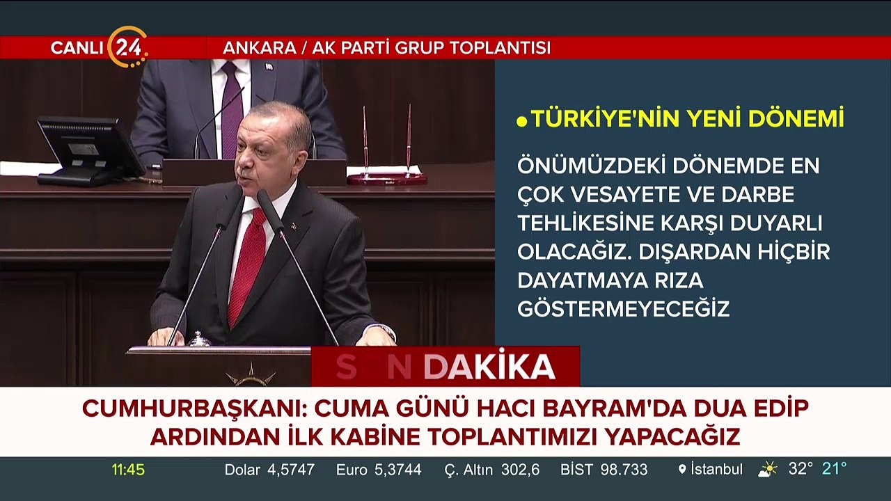 Cumhurbaşkanı Erdoğan "Artık saldırıları kaynağından yok ediyoruz"