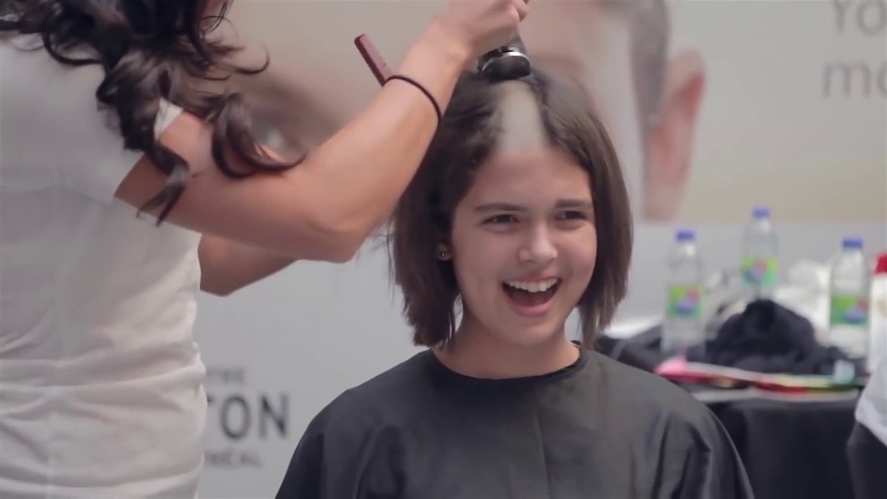 Shaved HAIRCUT - 3 Girls!