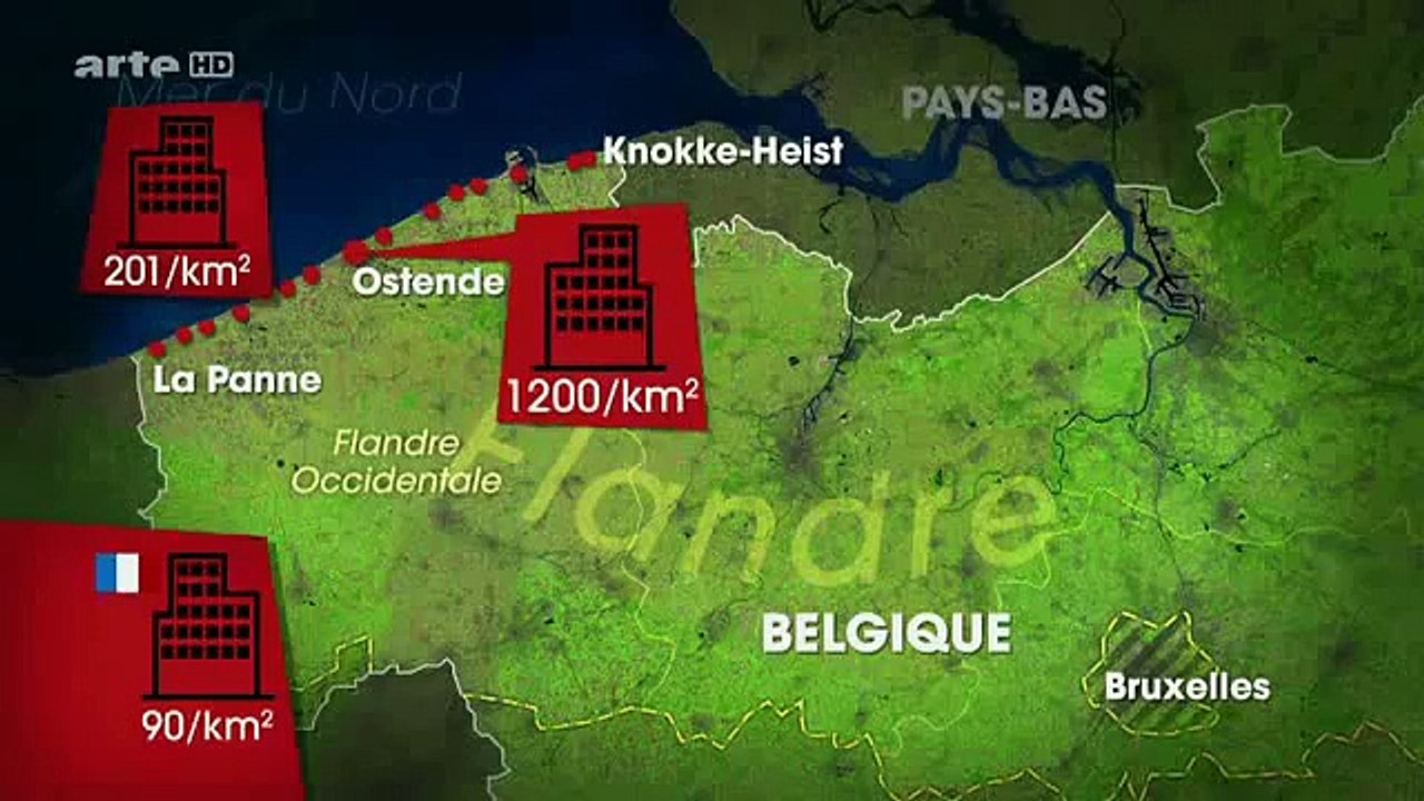 ' Belgien und die Niederlande: der Meeresspiegel steigt.' - Mit offenen Karten | der Wolpertinger.