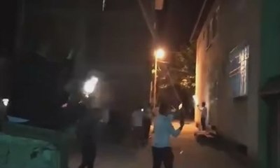 Silahlı çatışma gibi düğün kutlaması