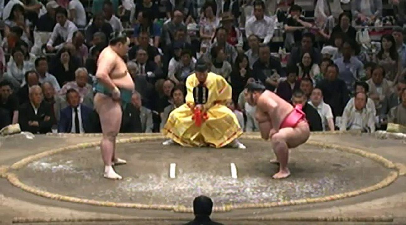 玉鷲 vs 千代大龍 2018年大相撲夏場所13日目 20180525